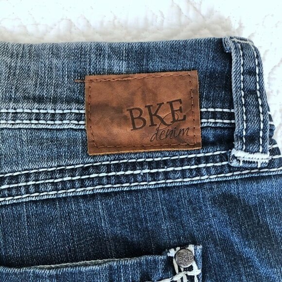 BKE Denim Buckle Harper Bootcut Jeans 36L - Picture 10 of 11